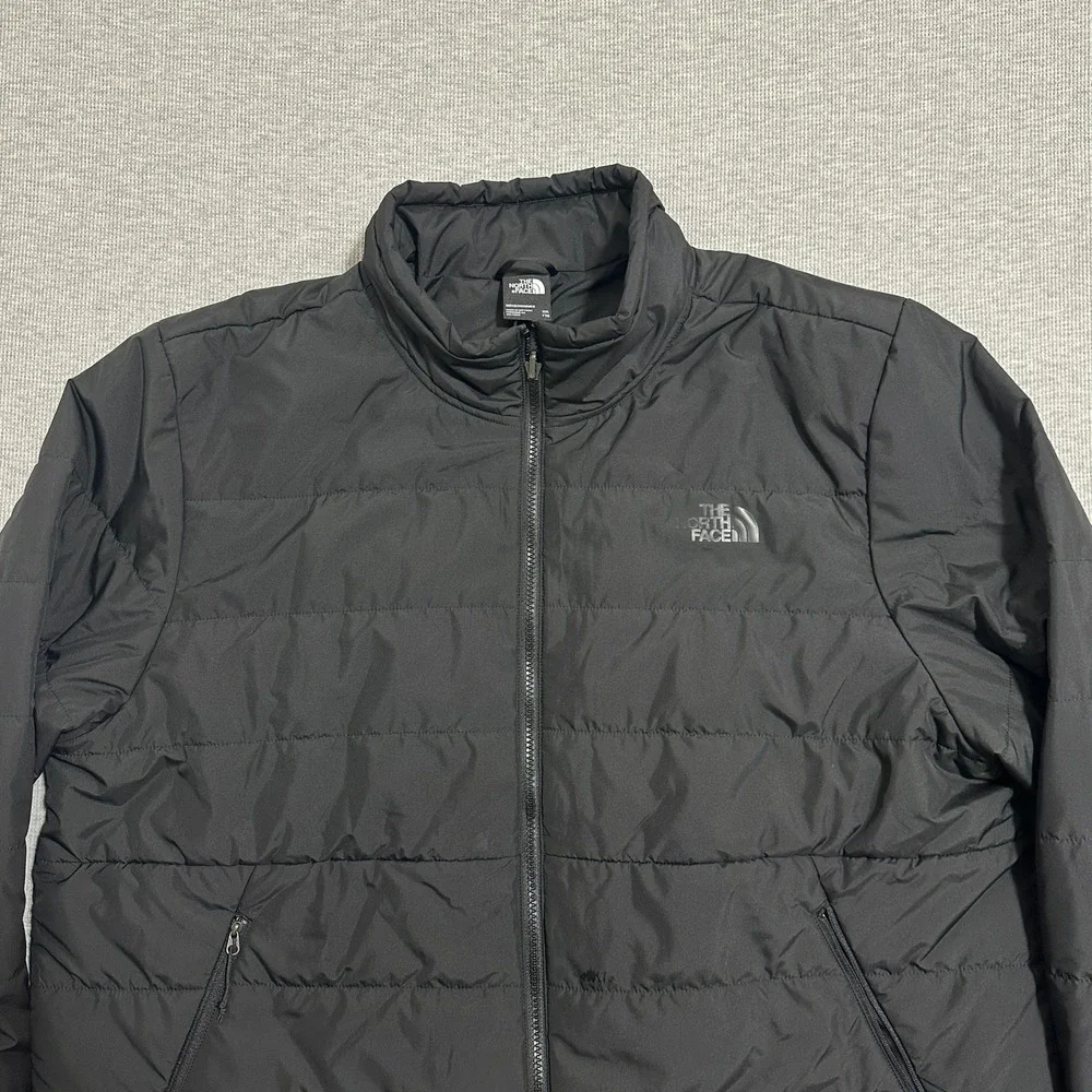 The‎ North Face Jacket Mens XXL Black Puffer Full Zip Insulated NF0A3SS4